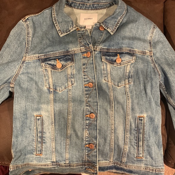 Lightly Worn Old Navy light blue Jean Jacket - Picture 6 of 6